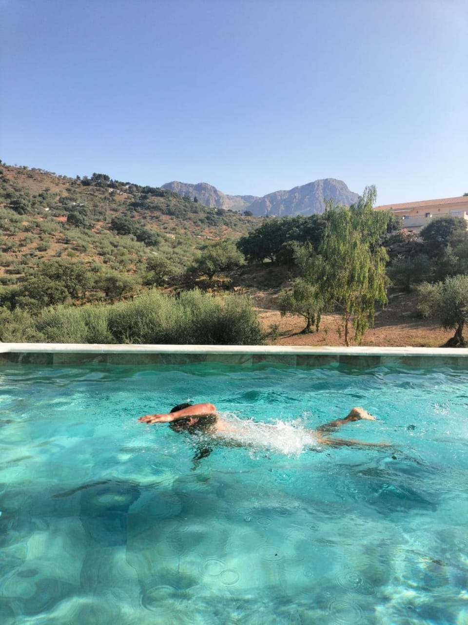 Mountain view, Pool view, Swimming pool