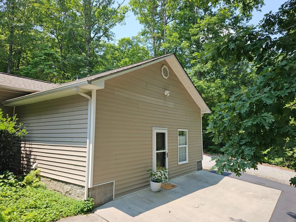 Property building, Day, View (from property/room), Garden view
