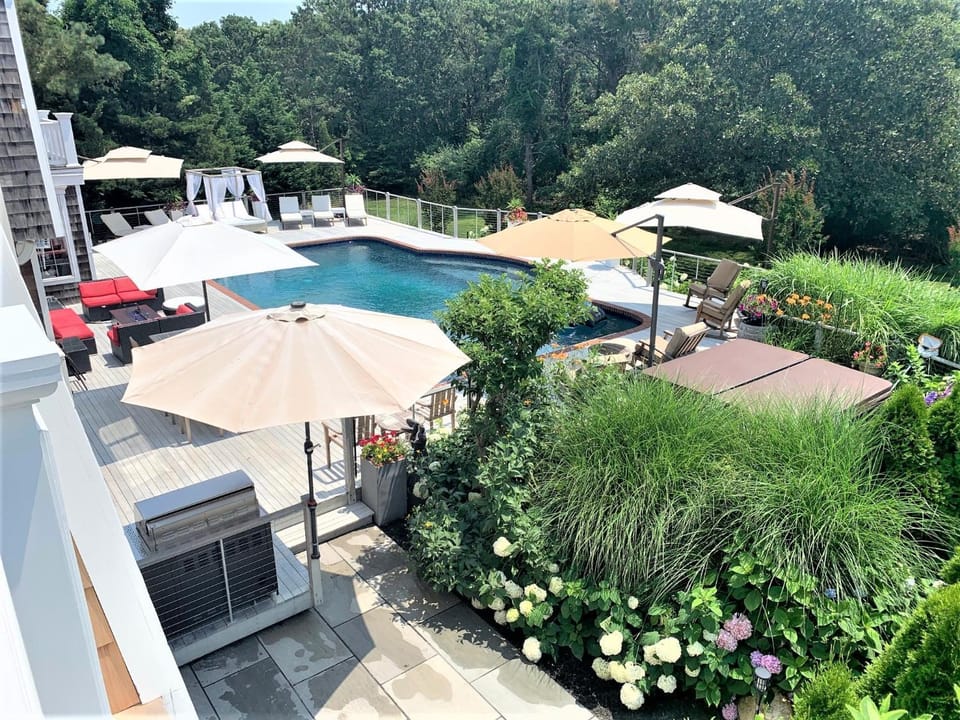 Garden, Balcony/Terrace, Pool view, Swimming pool, sunbed