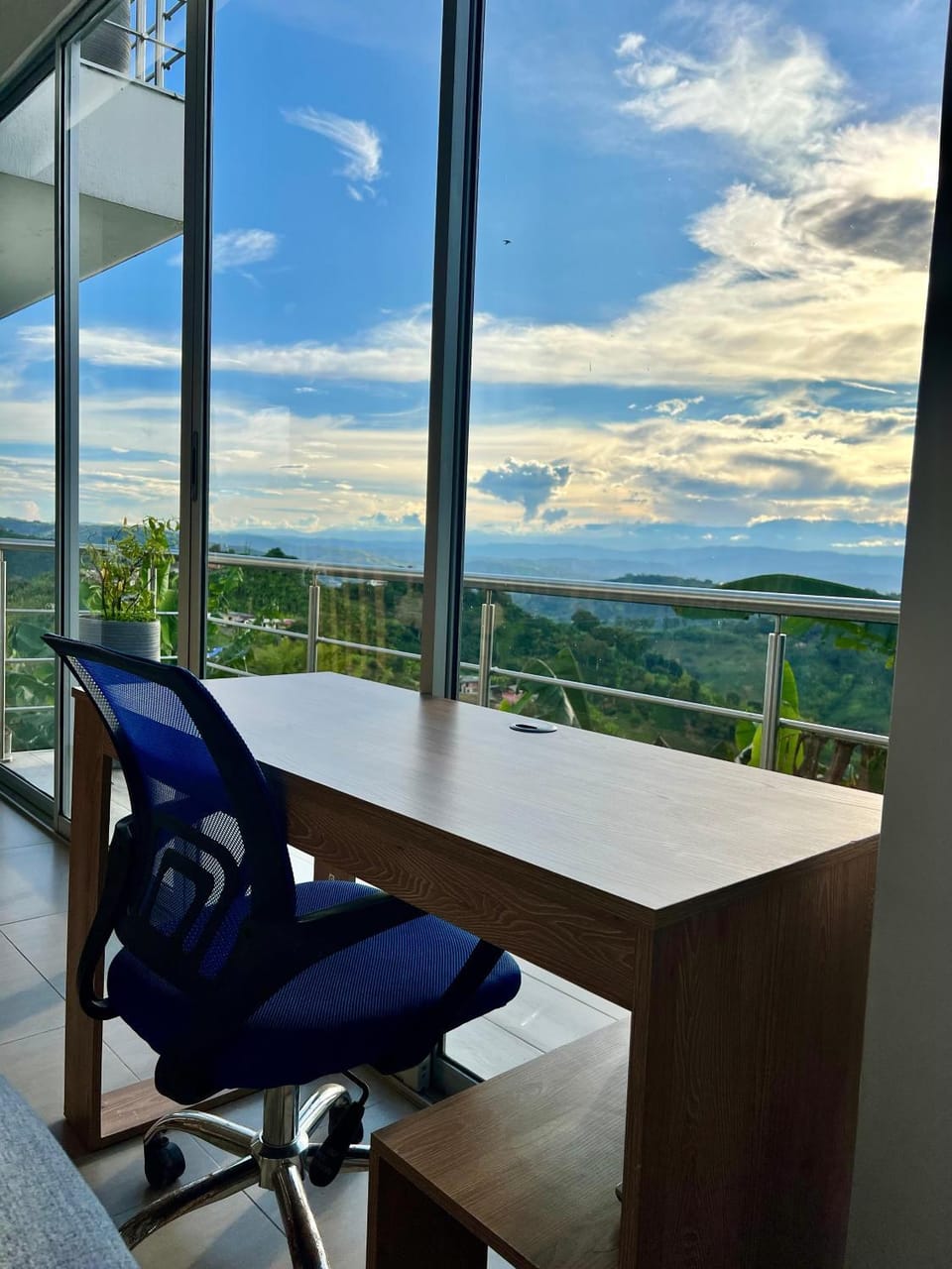 Natural landscape, View (from property/room), Balcony/Terrace, Seating area