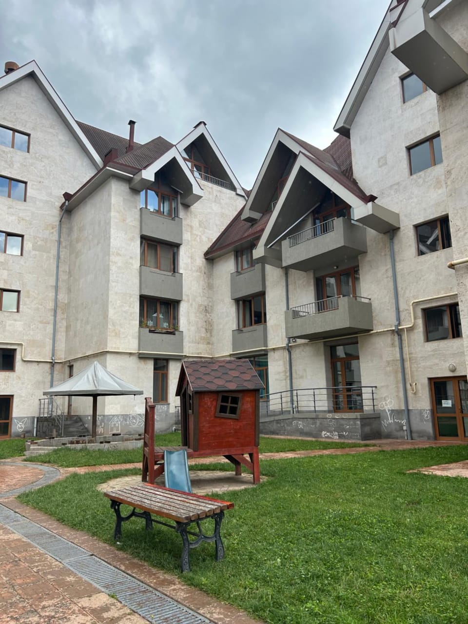 Property building, Garden