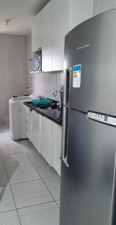 Kitchen or kitchenette, microwave, laundry