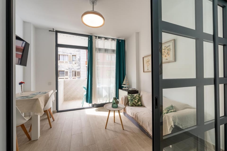 Property building, Living room, Bedroom