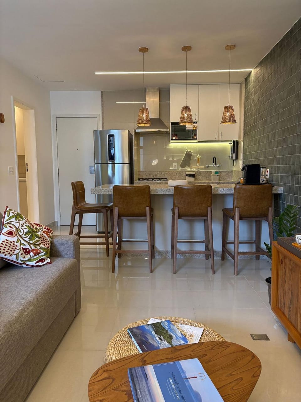 Flat Baixo Leblon Vista Lateral Mar Apartment in Rio de Janeiro