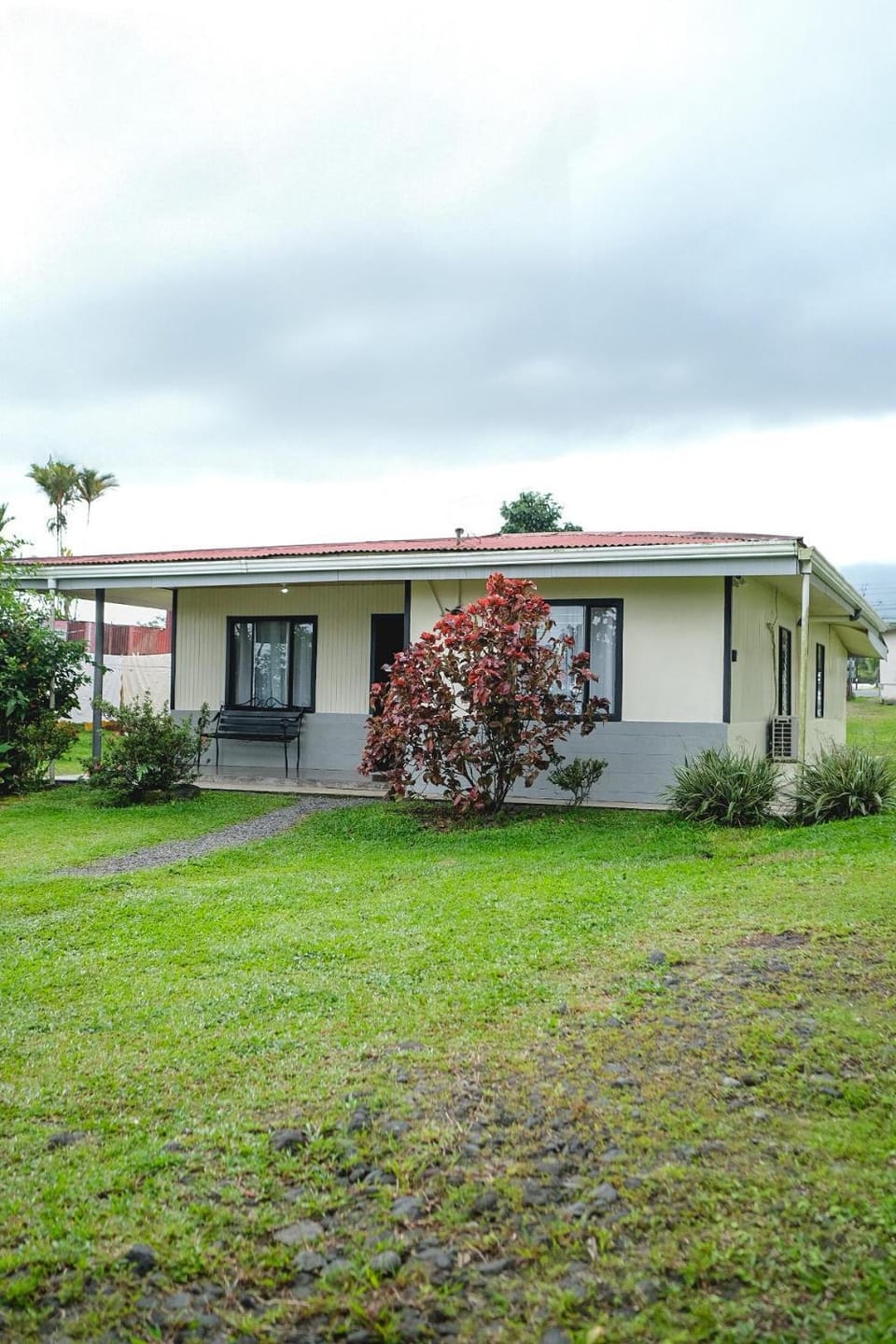 Property building, Garden view