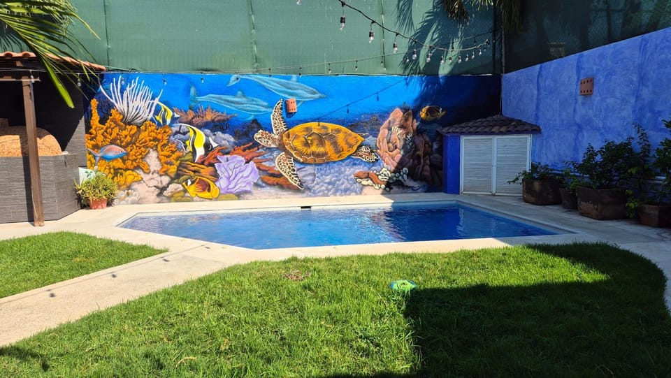 Pool view, Swimming pool