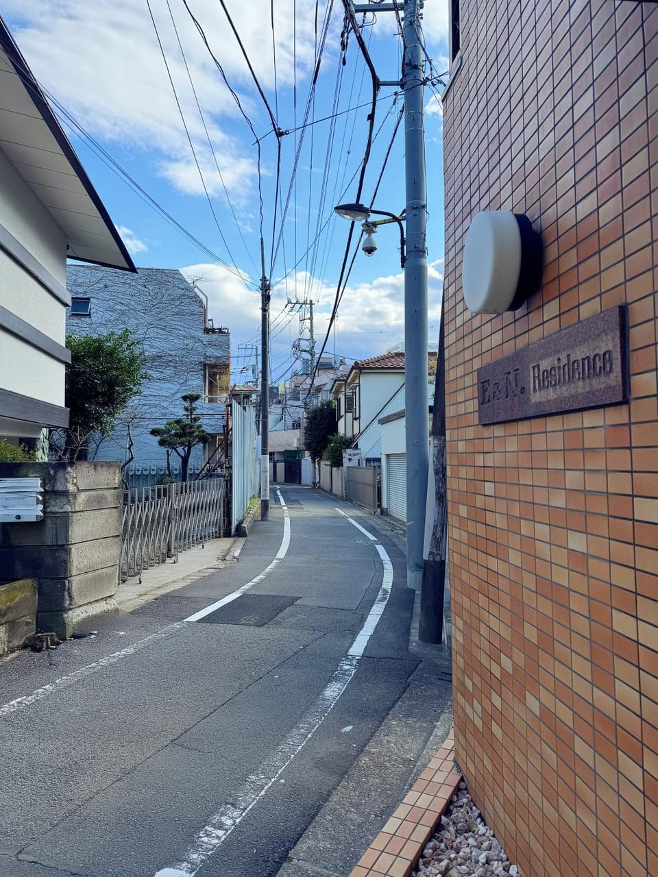 Quiet street view