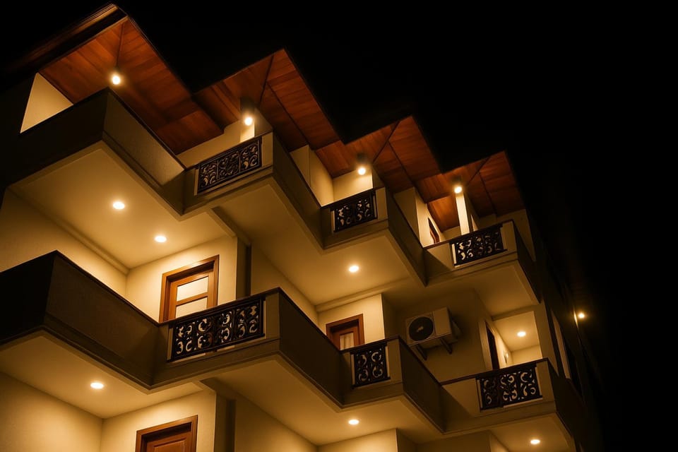 Property building, Night