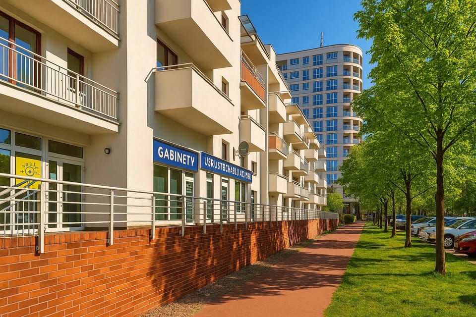 Property building, Neighbourhood, Street view, Location, Parking