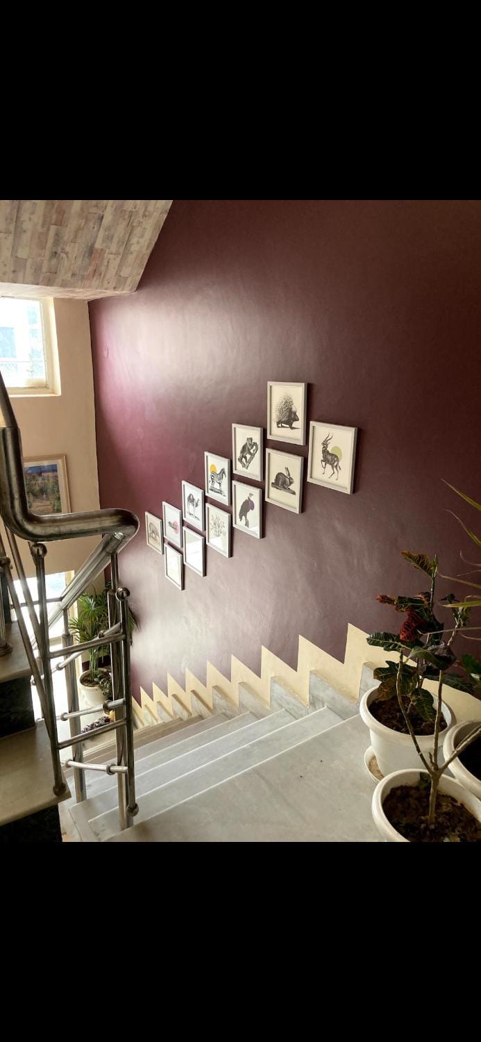 Charming 2-Bed, WFH friendly flat near Airport Apartment in Gurugram
