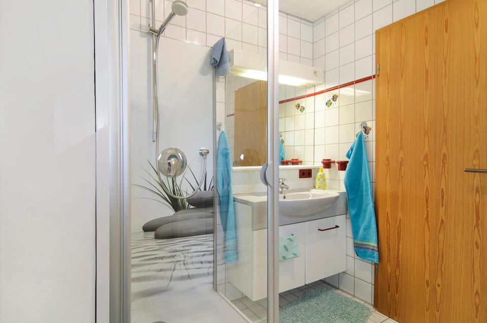 Bathroom, Living room