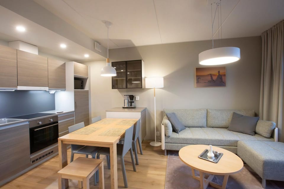 Living room, Dining area