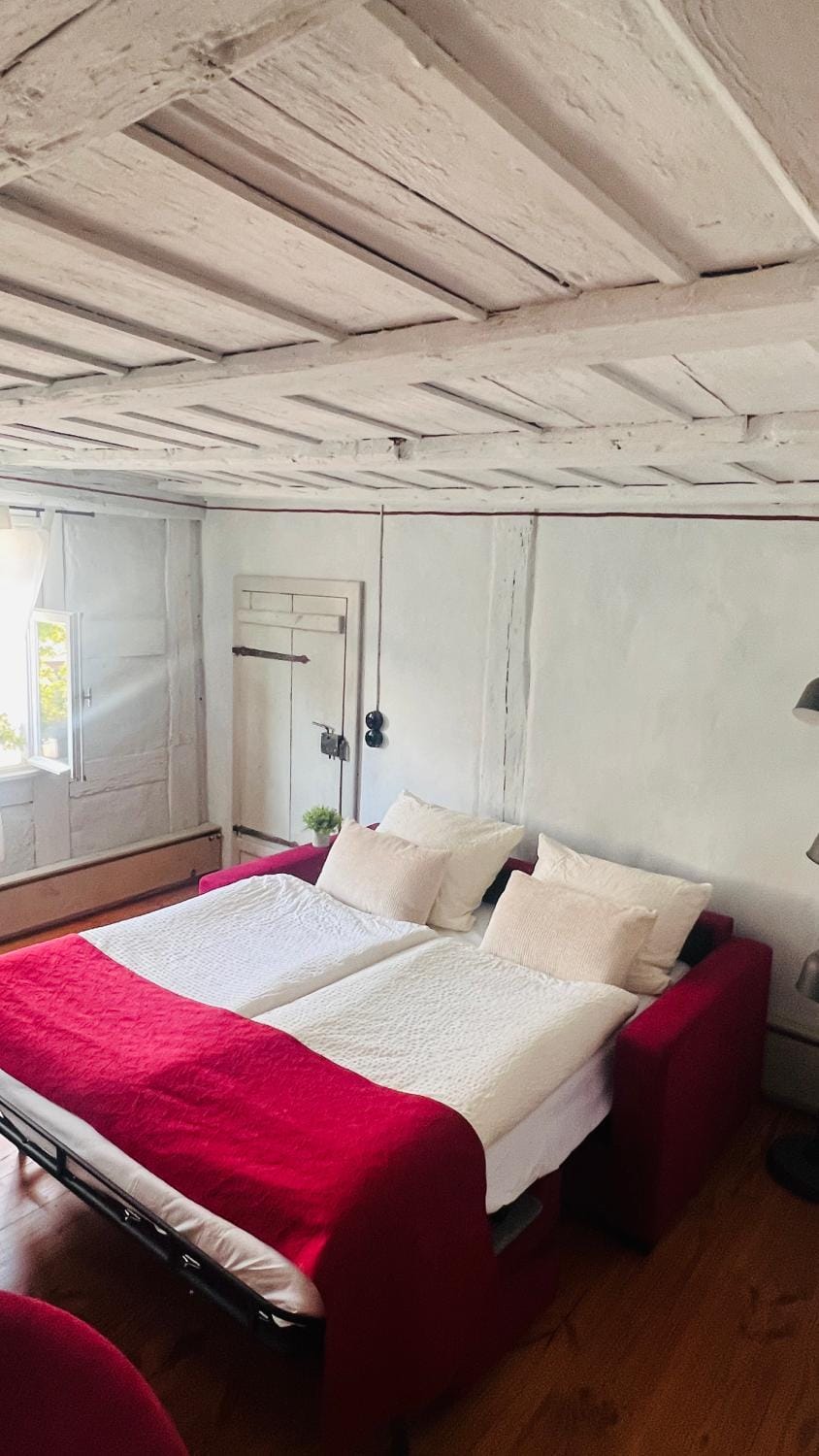 Fachwerkhaus Hufschmiede - Blauer Salon Apartment in Fürth