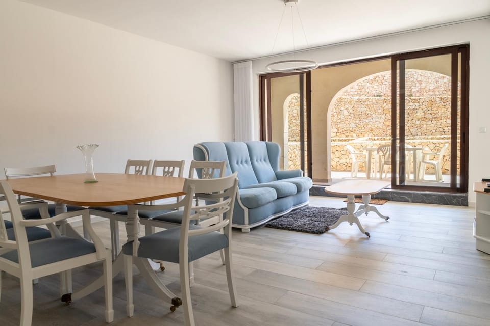 Hal Wardija in Qala, Gozo with Terrace, Pool & BBQ Apartment in Malta
