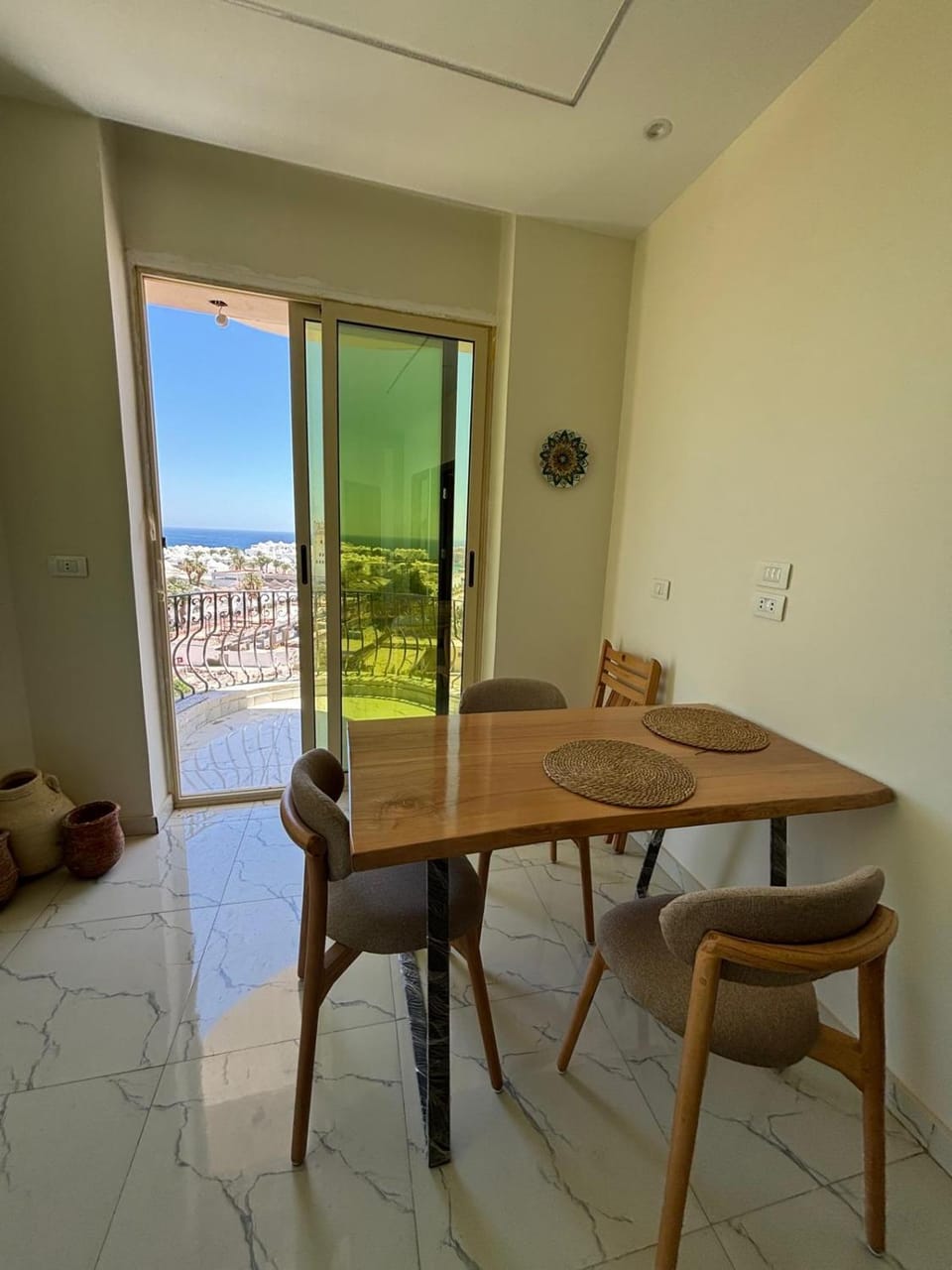 Living room, Seating area, Dining area, Sea view