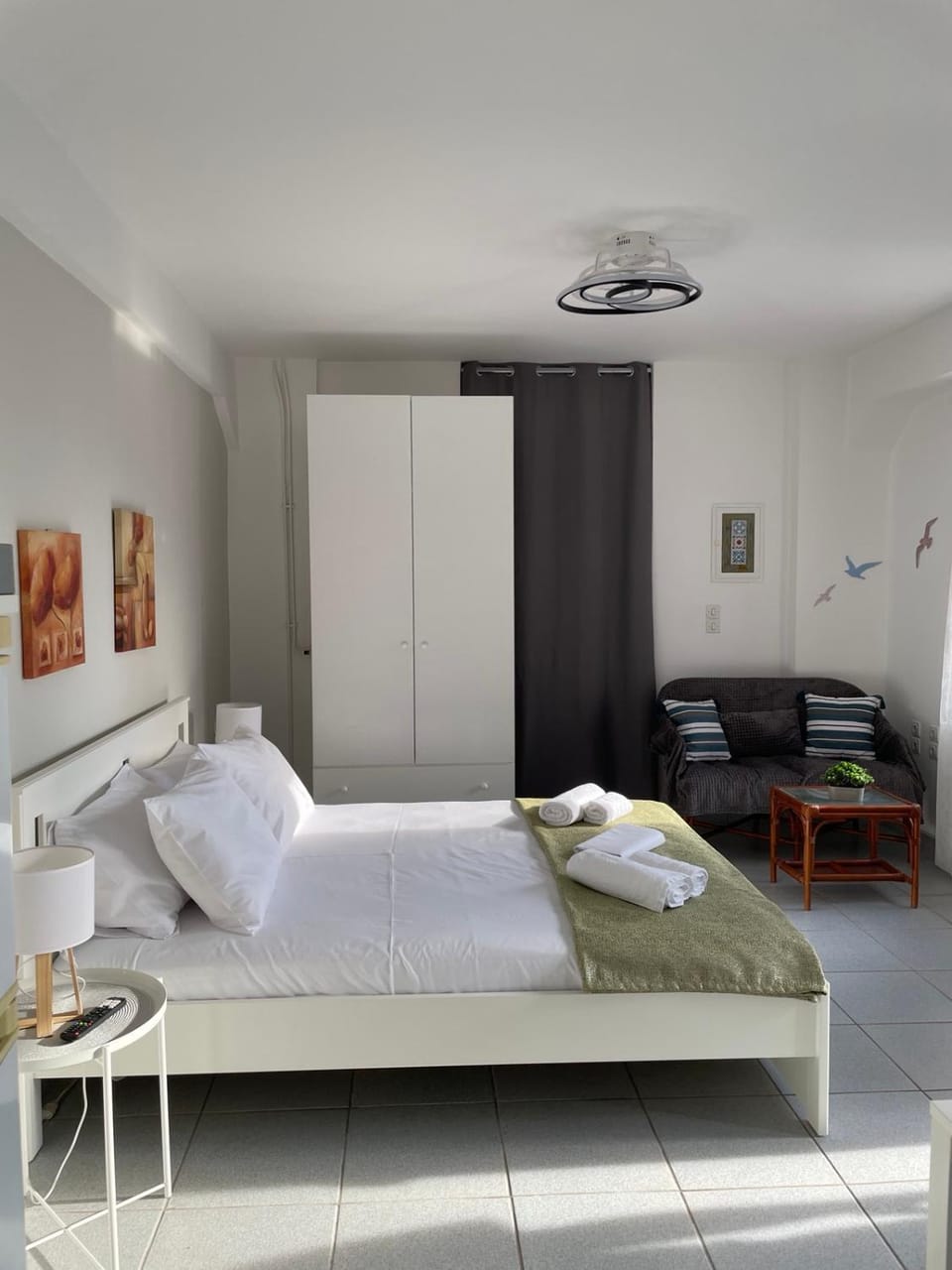 Port view house Apartment in Poros