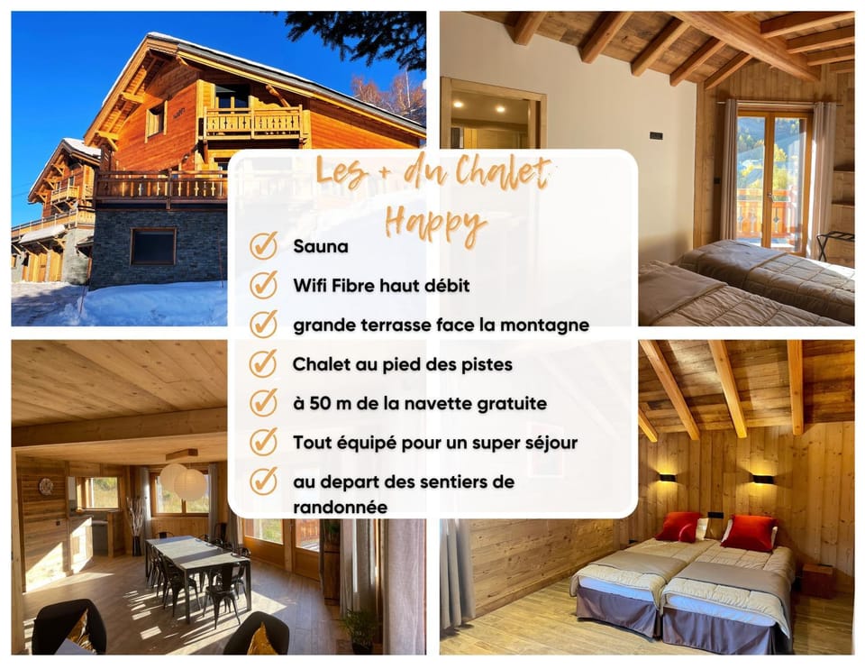 Chalet aux pieds des pistes Happy 2 alpes Chalet in Les Deux Alpes