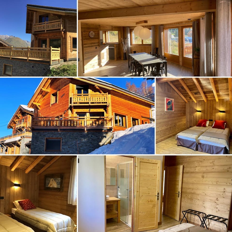 Chalet aux pieds des pistes Happy 2 alpes Chalet in Les Deux Alpes