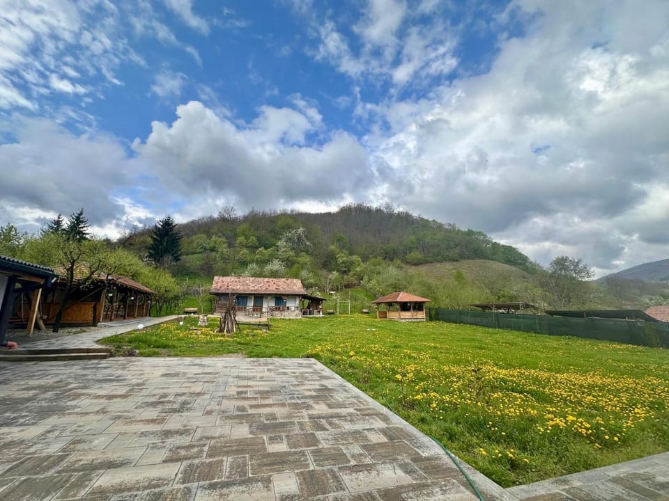 Garden, Mountain view