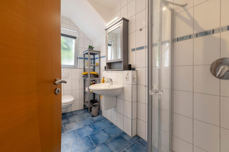 Bathroom, Living room