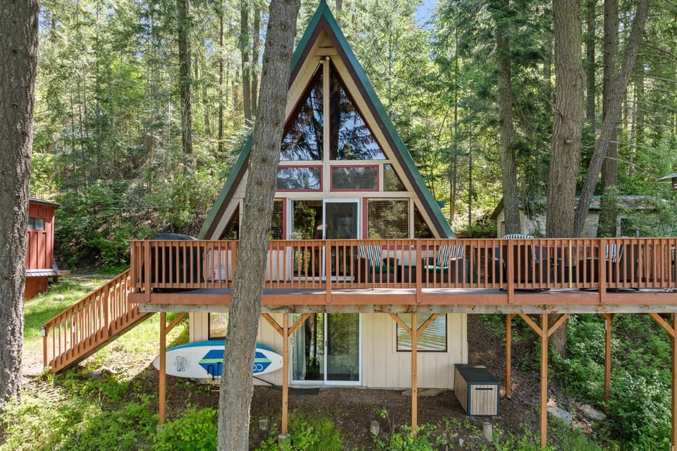 Historic Kidd Island in Coeur d' Alene ID House in Kootenai County