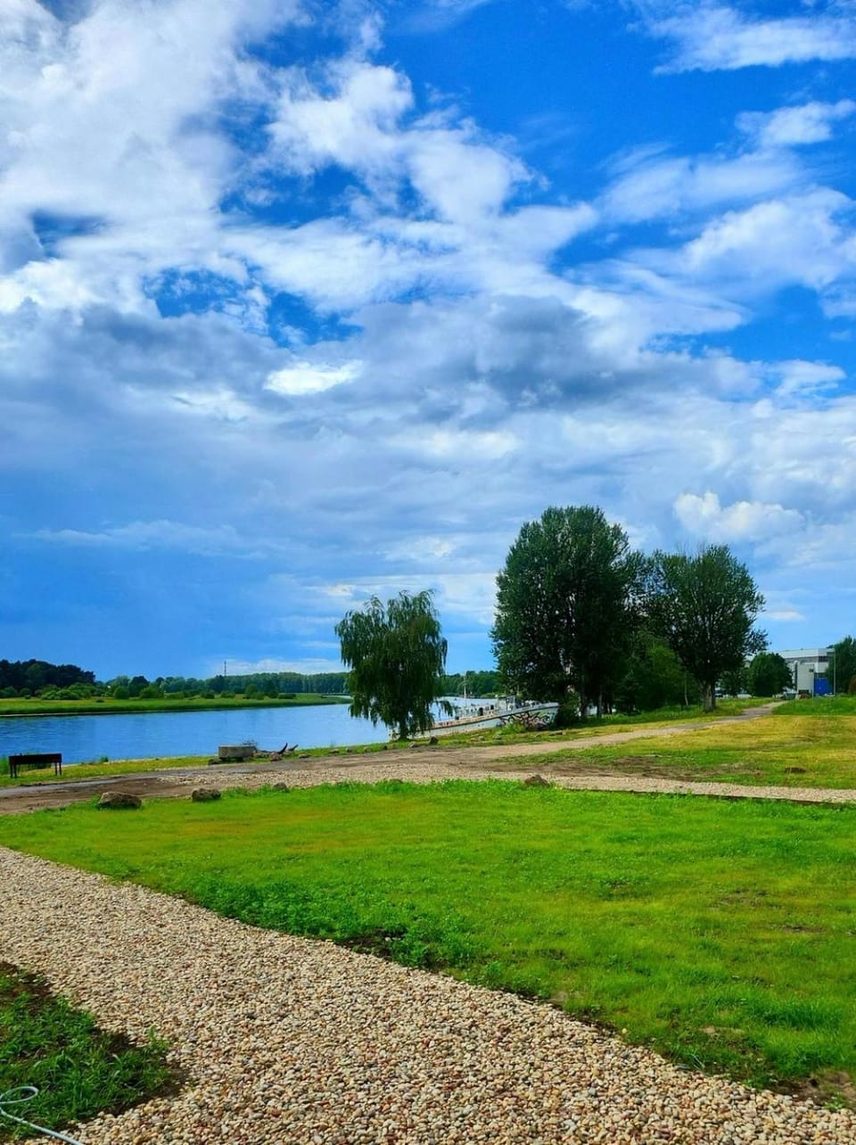 Natura Park Jurmala campsite with tent sites near a river Campground/ 
RV Resort in Jūrmala