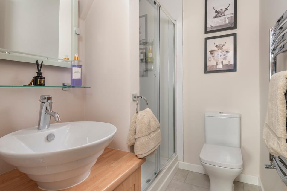 Shower, Toilet, Bathroom, towels