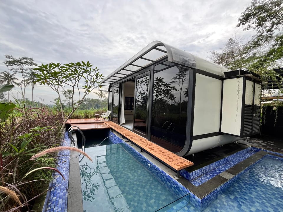 Natural landscape, Pool view, Swimming pool, Swimming pool