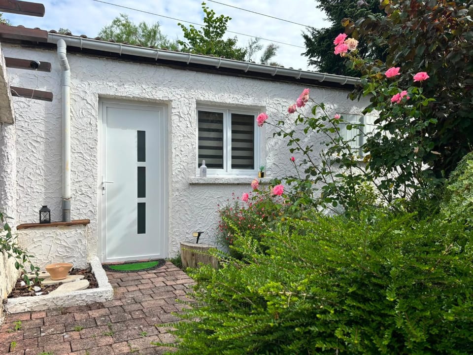 Property building, Patio, Facade/entrance, Garden