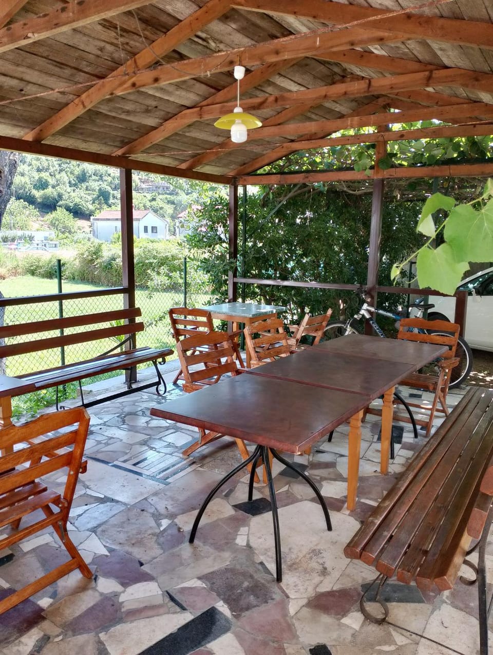 Patio, Seating area, Dining area