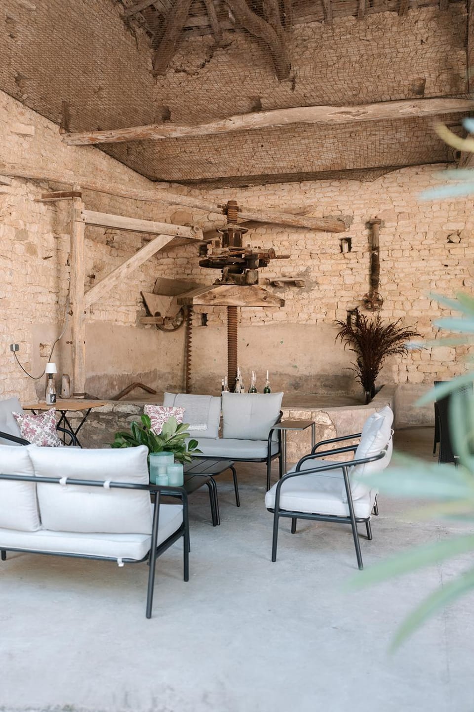 Patio, Day, Seating area