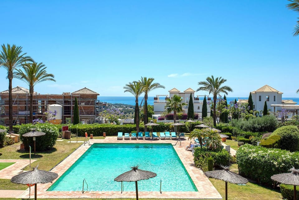 Spring, Day, Natural landscape, Solarium, Balcony/Terrace, Other, Garden view, Pool view, Sea view, Swimming pool, sunbed