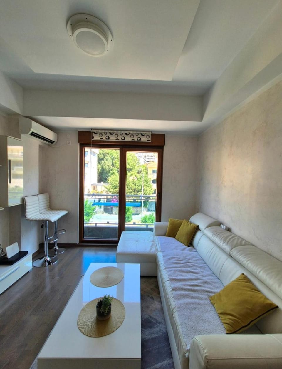 Living room, Photo of the whole room, Seating area, air conditioner