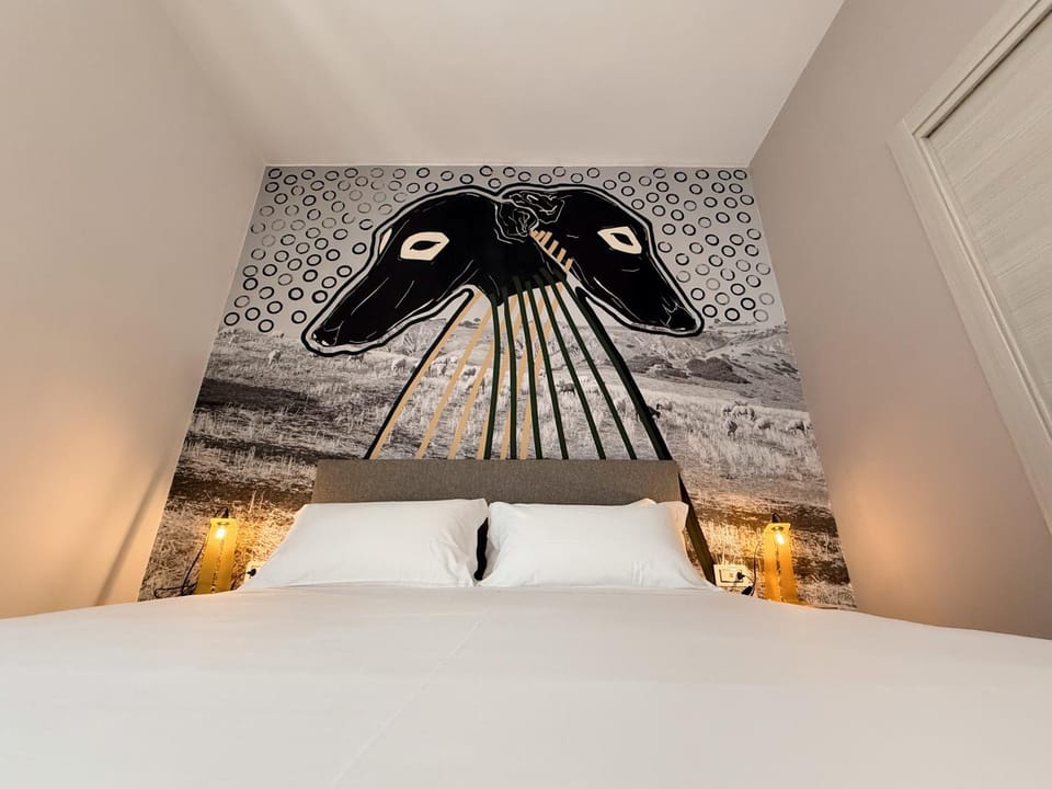 Bed, Decorative detail, Bedroom