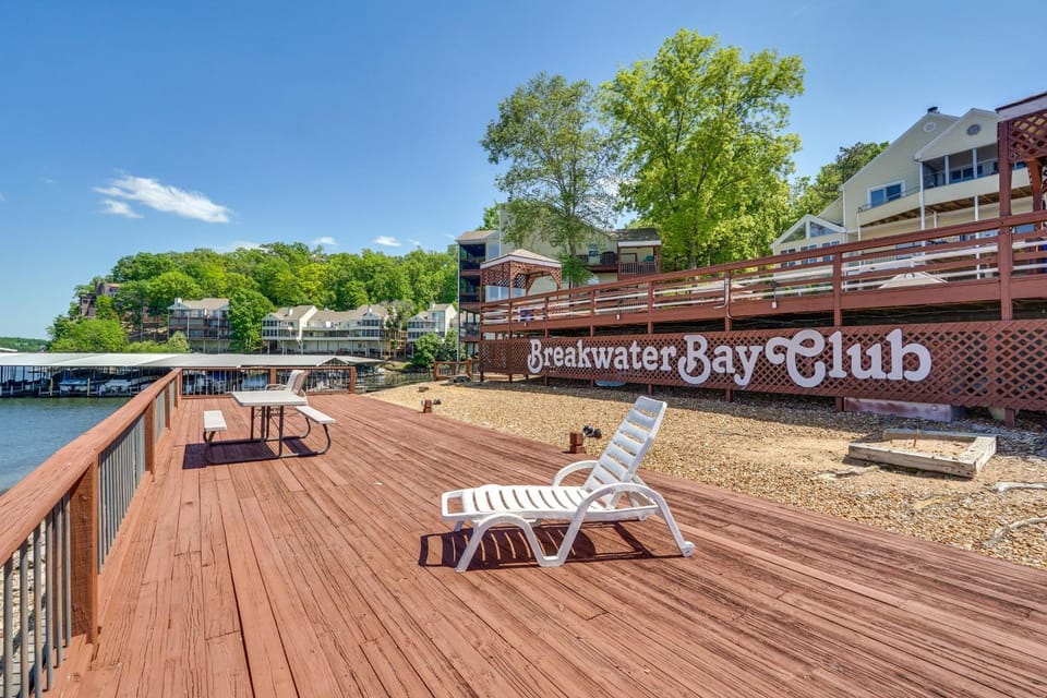 Main Channel Condo for Shootout Weekend Views House in Lake of the Ozarks