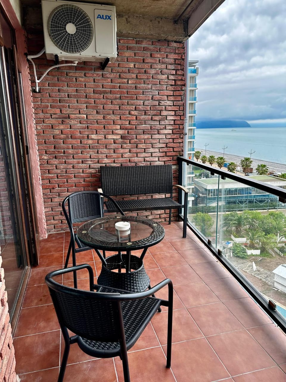 View (from property/room), Balcony/Terrace, Sea view