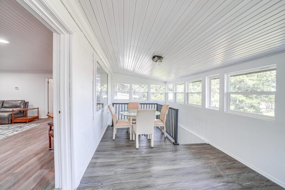 Waterfront Lake Eufaula Home: Dock & Beach Access! House in Eufaula