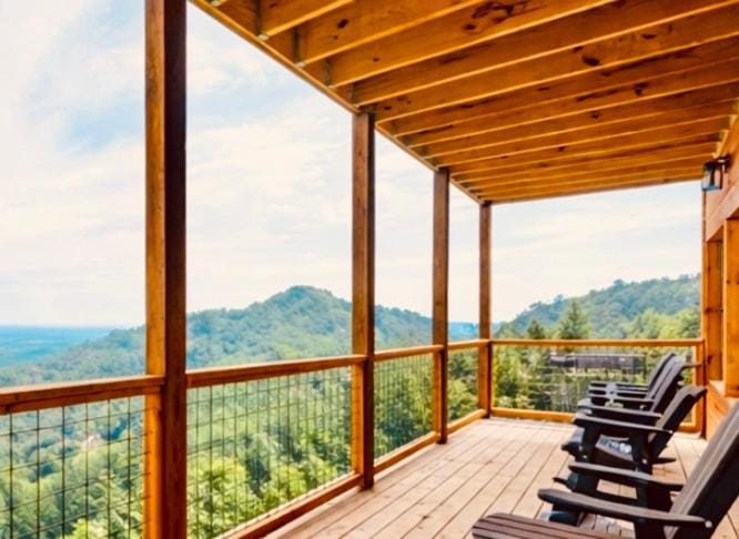 Natural landscape, View (from property/room), Balcony/Terrace, Mountain view
