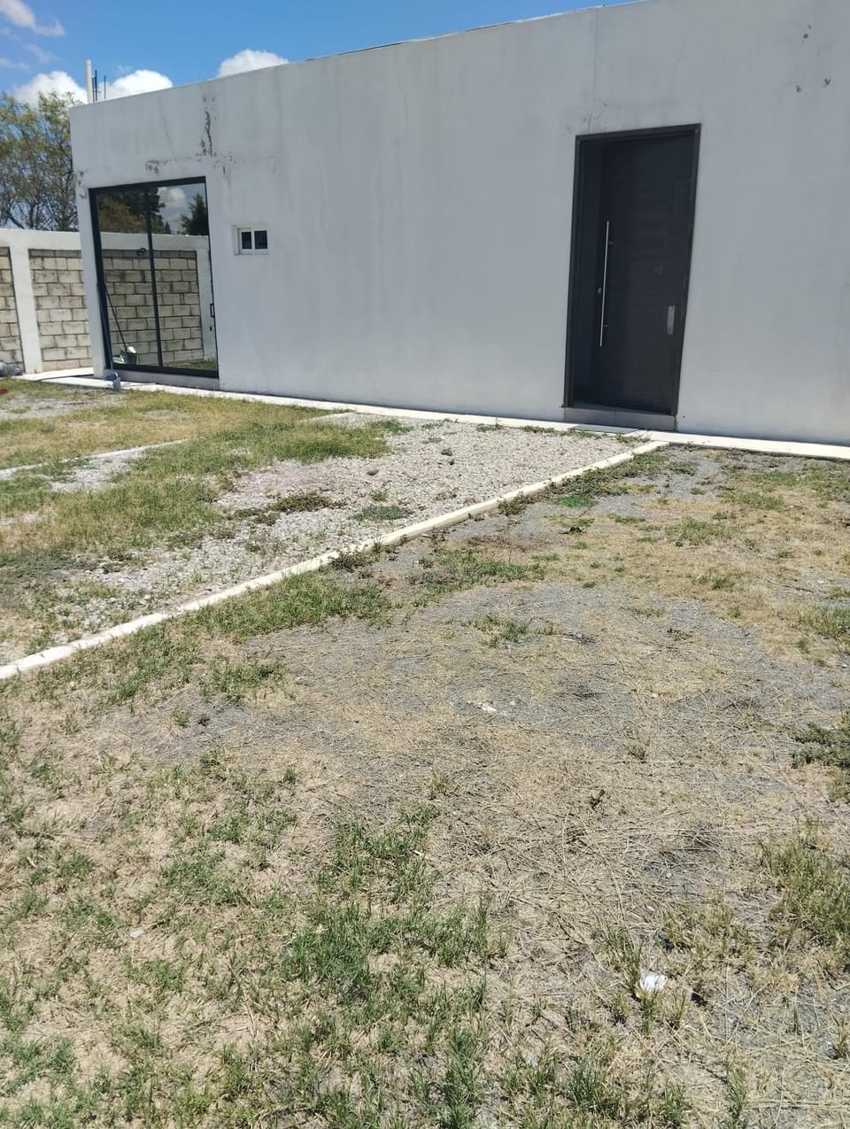 Property building, Spring, Day