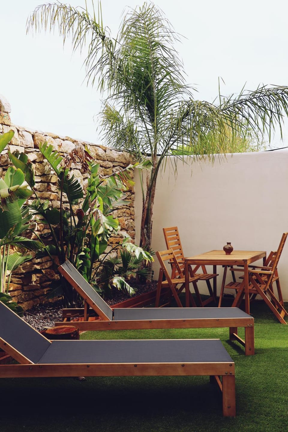 Patio, Garden, Garden, Garden view, sunbed