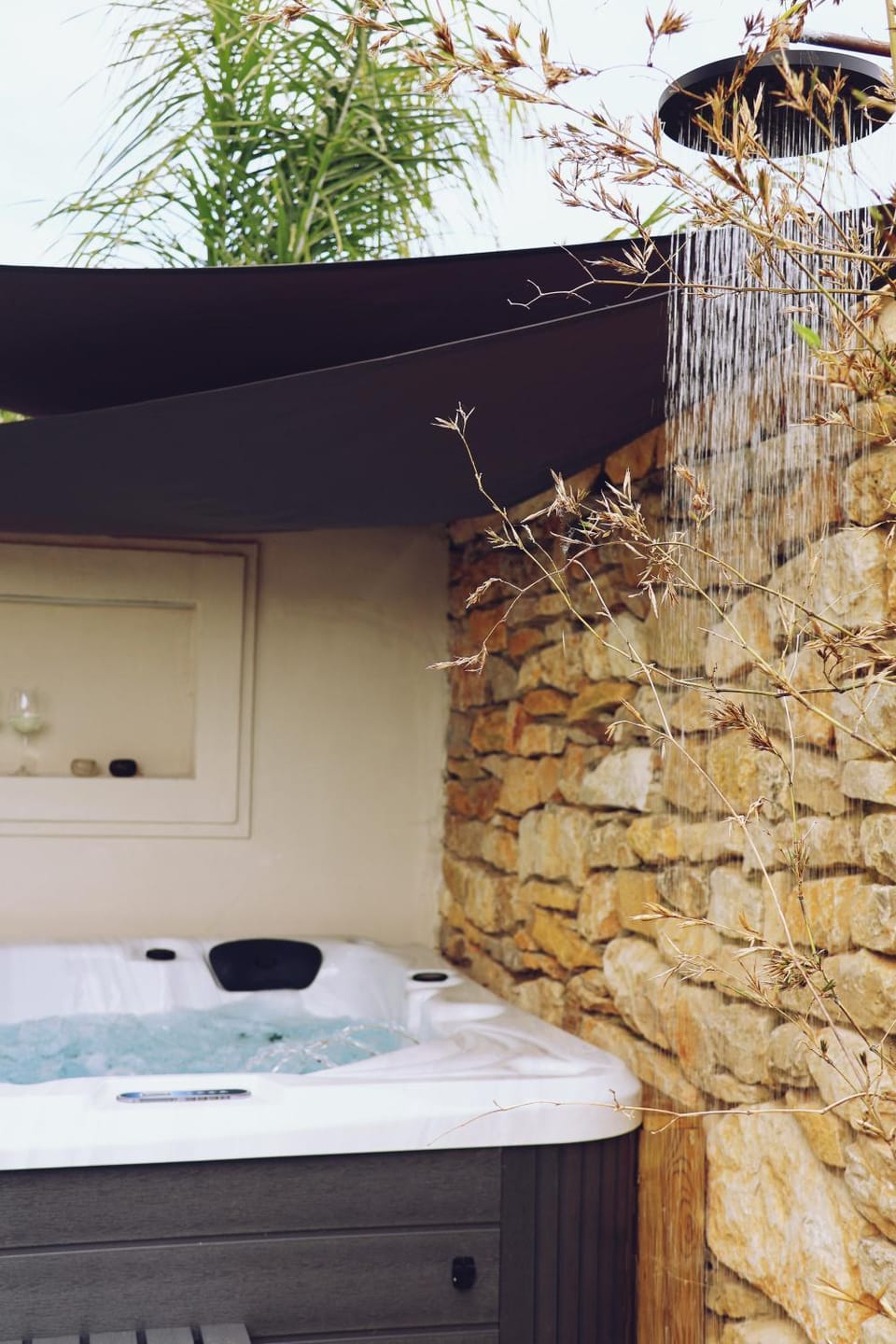 Garden, Hot Tub, Garden view