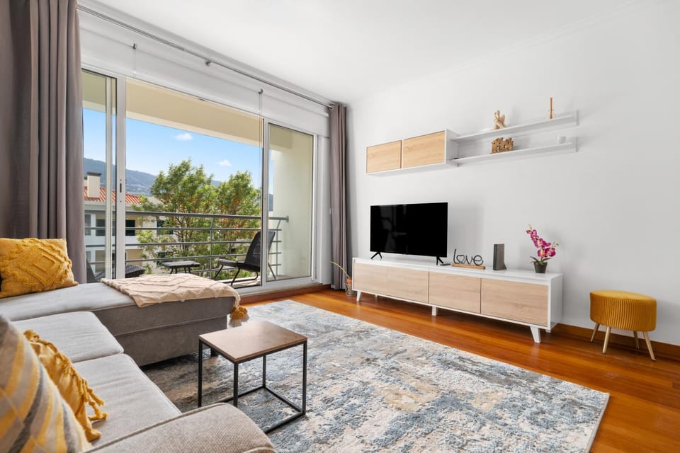 Living room, air conditioner