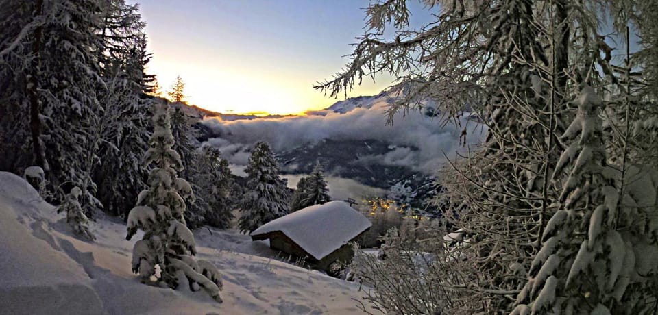 Winter, Skiing