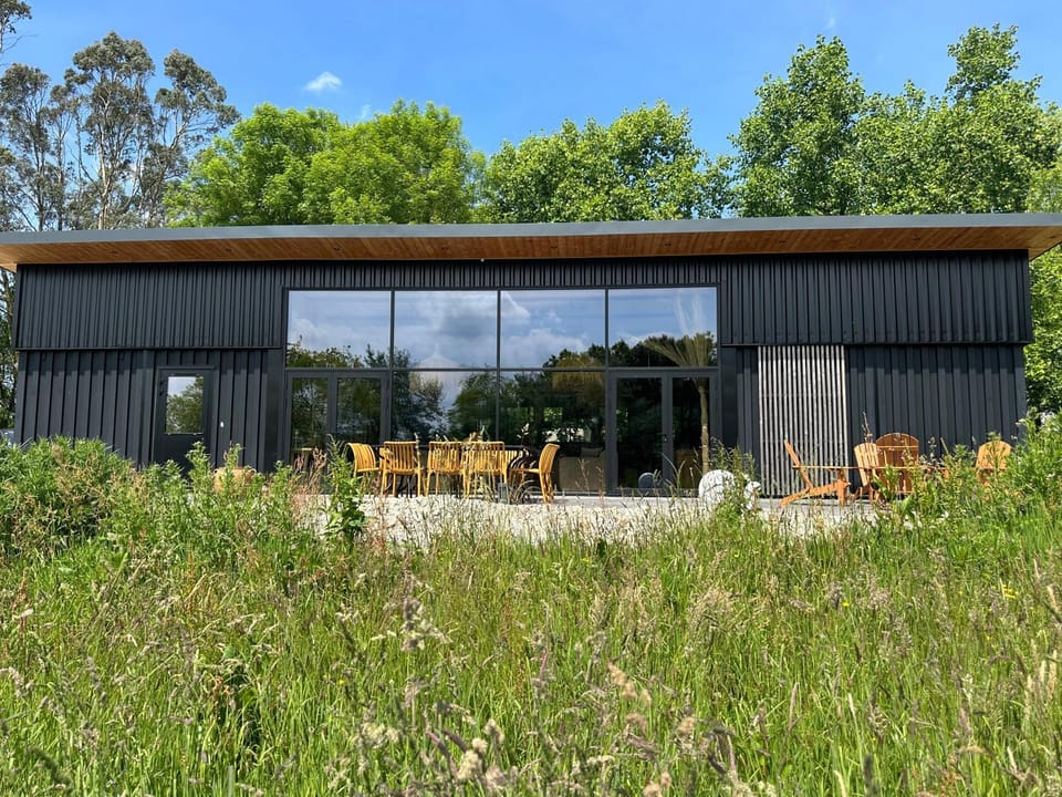 Property building, Spring, Day, Garden view