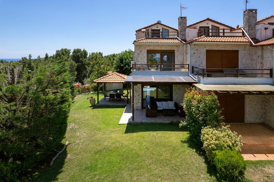 Garden, Pool view, Sea view
