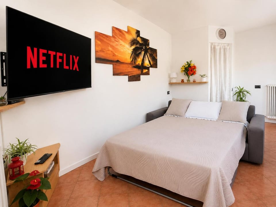Bed, TV and multimedia, Photo of the whole room, Evening entertainment