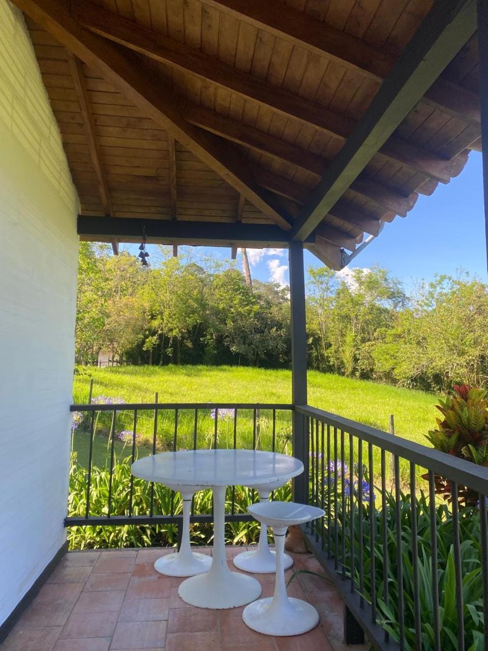 Patio, Balcony/Terrace, Garden view