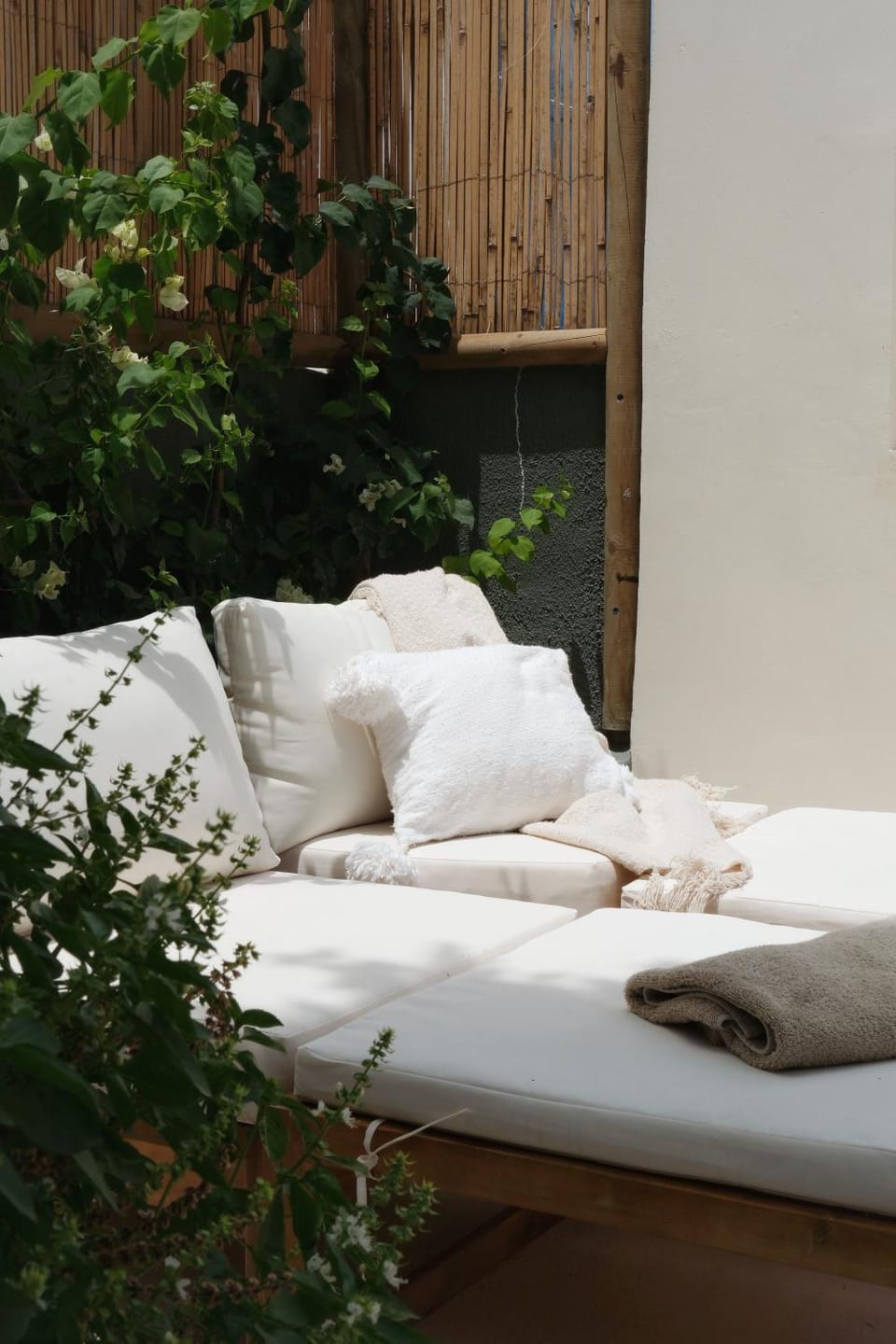 Garden, sunbed