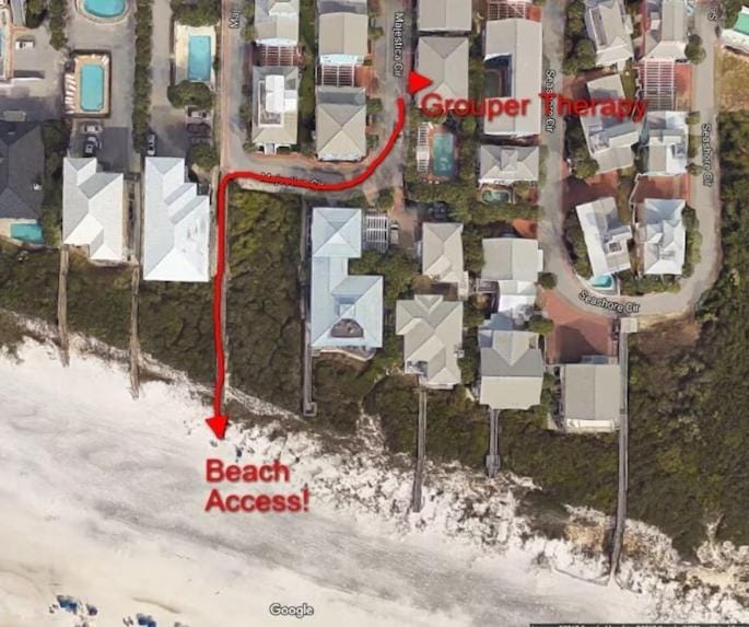 Grouper Therapy House in South Walton County