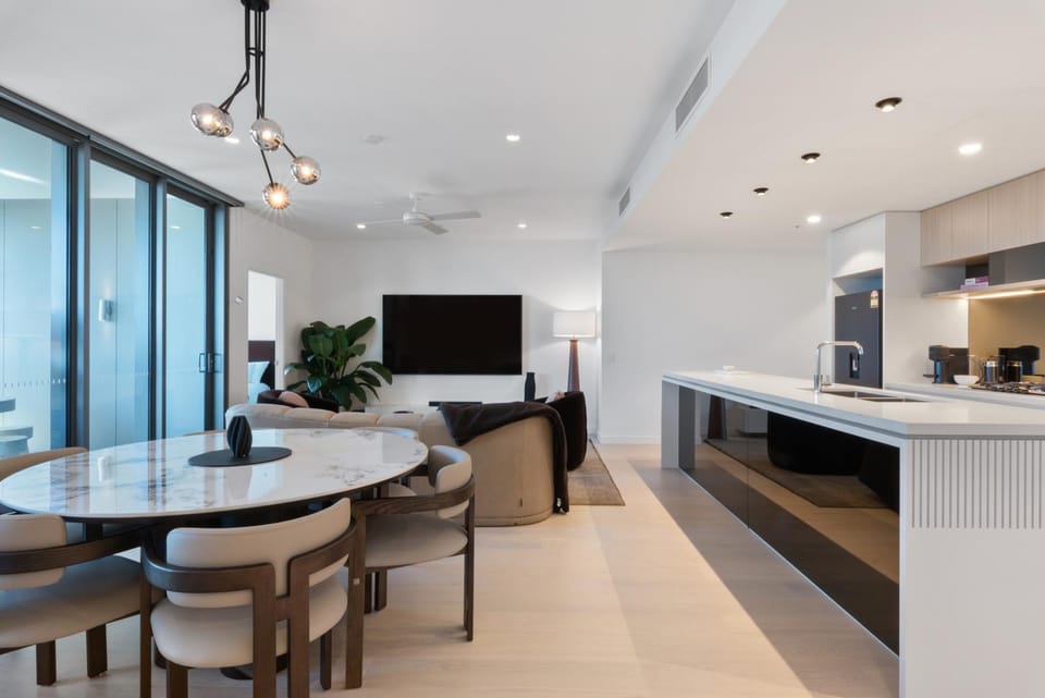Living room, Dining area, kitchen